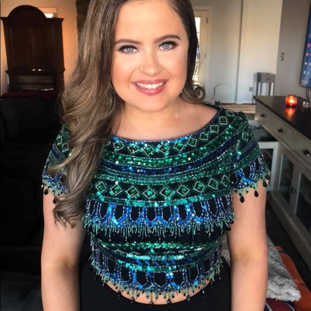 Short formal Sherri Hill dress